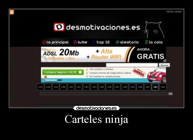 Carteles ninja - 