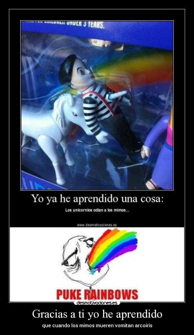 Gracias a ti yo he aprendido -