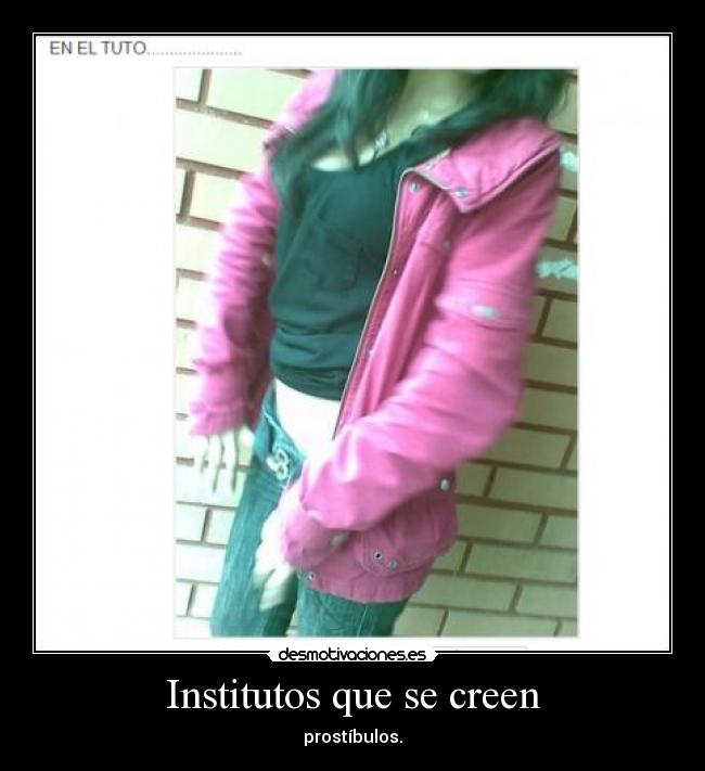 Institutos que se creen -