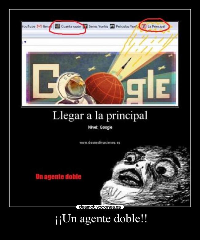 ¡¡Un agente doble!! -