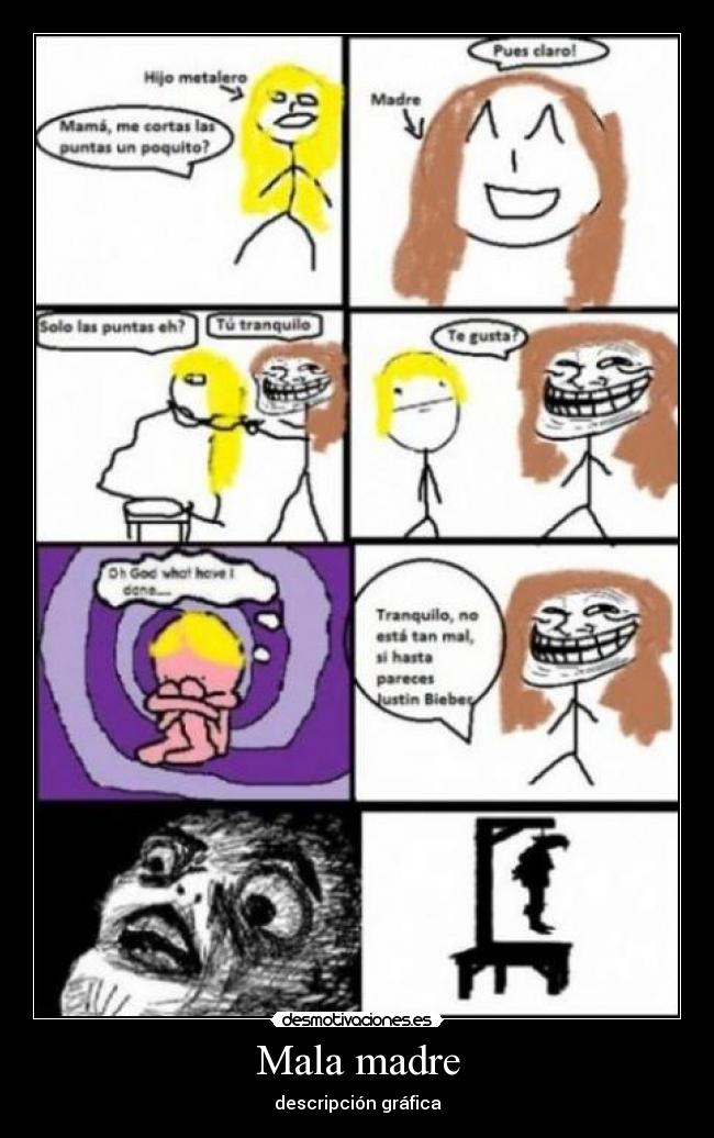 Mala madre - descripción gráfica