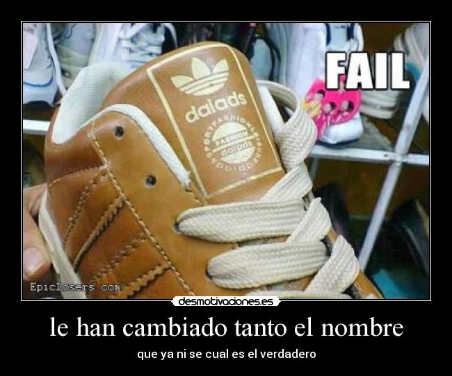 le han cambiado tanto el nombre -