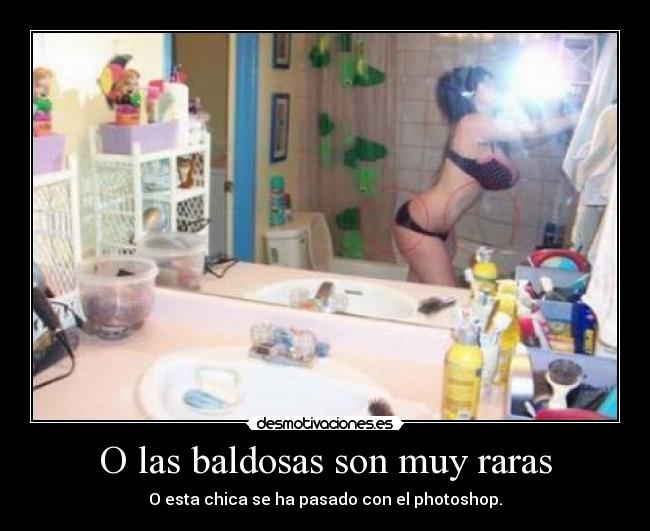 O las baldosas son muy raras - 