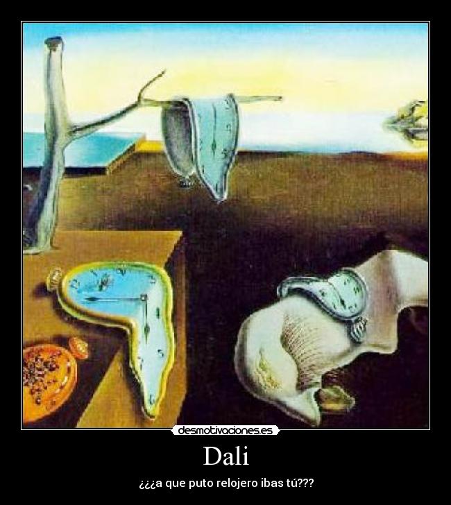 carteles dali desmotivaciones