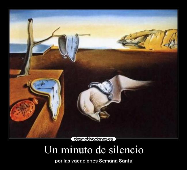 Un minuto de silencio -