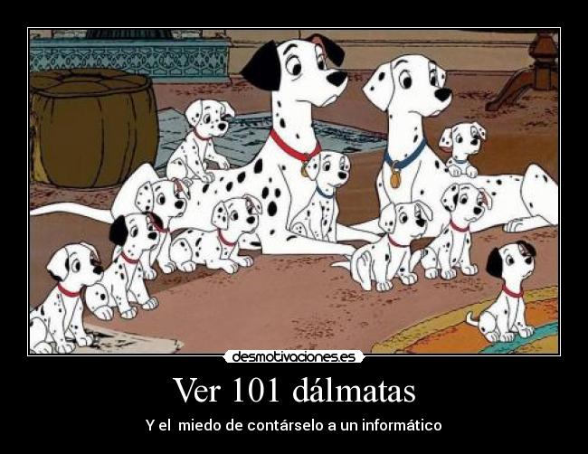 carteles 101 informatico desmotivaciones