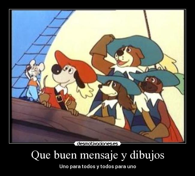 Que buen mensaje y dibujos -