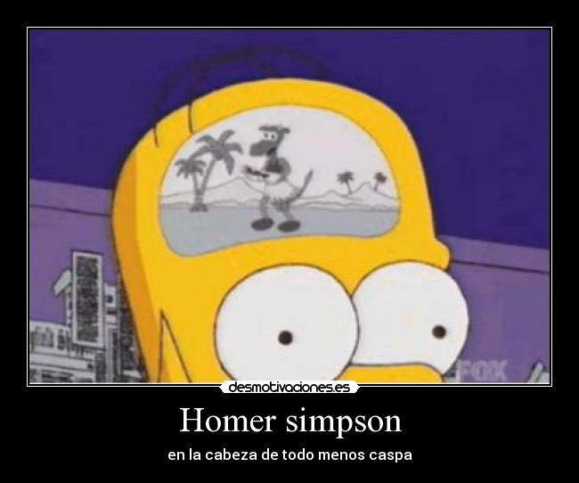Homer simpson -