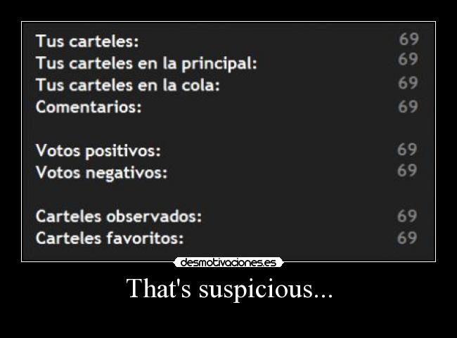 Thats suspicious... -