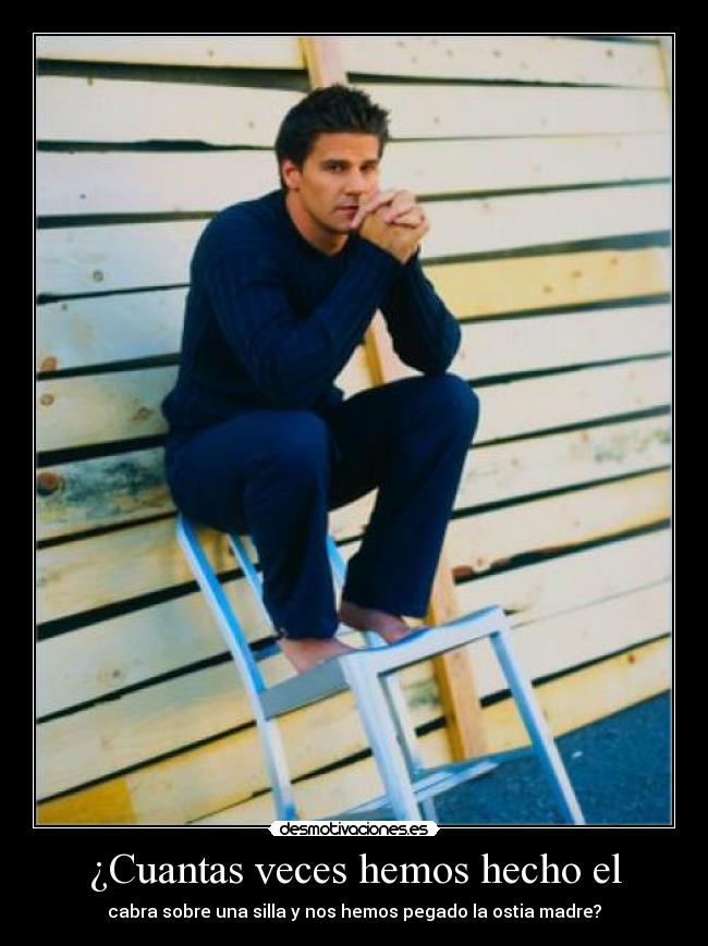 ¿Cuantas veces hemos hecho el -