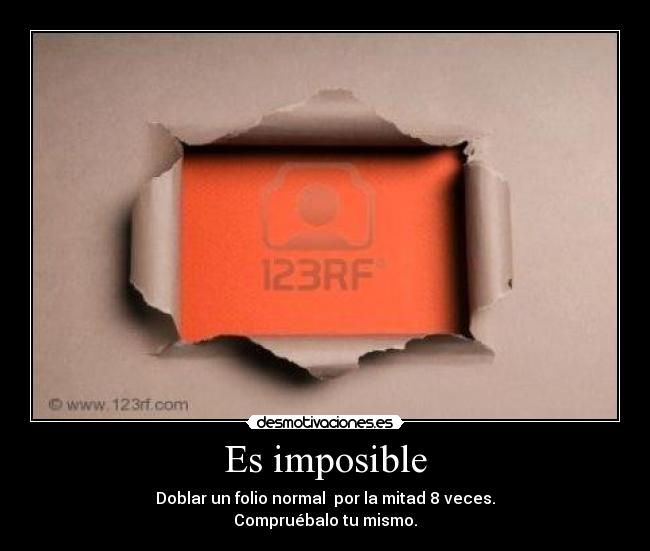 Es imposible - 