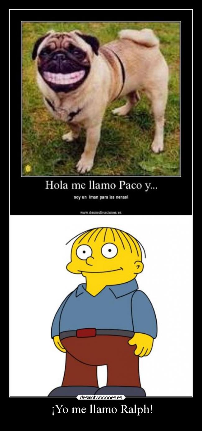 ¡Yo me llamo Ralph! -