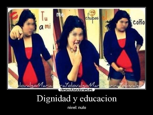Dignidad y educacion - 