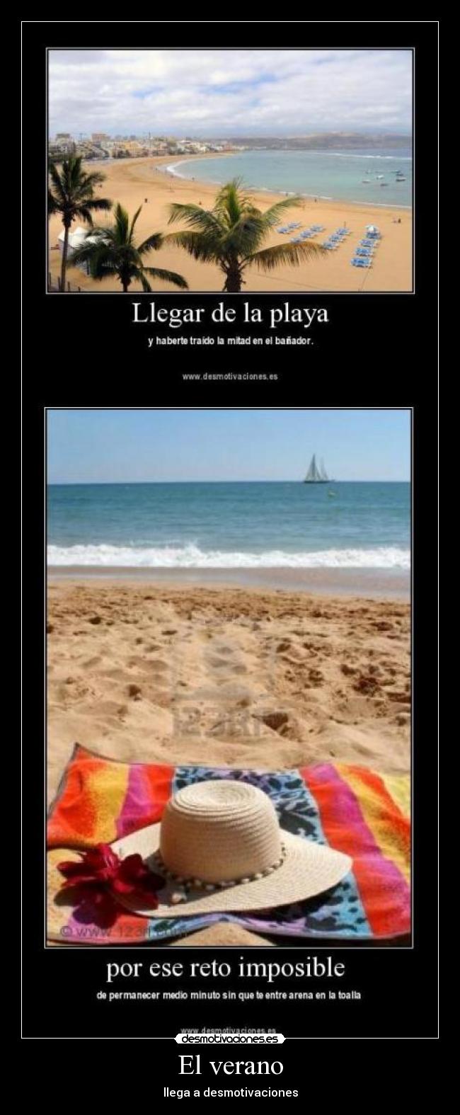 El verano - llega a desmotivaciones