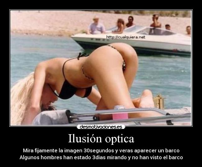carteles ilusion optica desmotivaciones