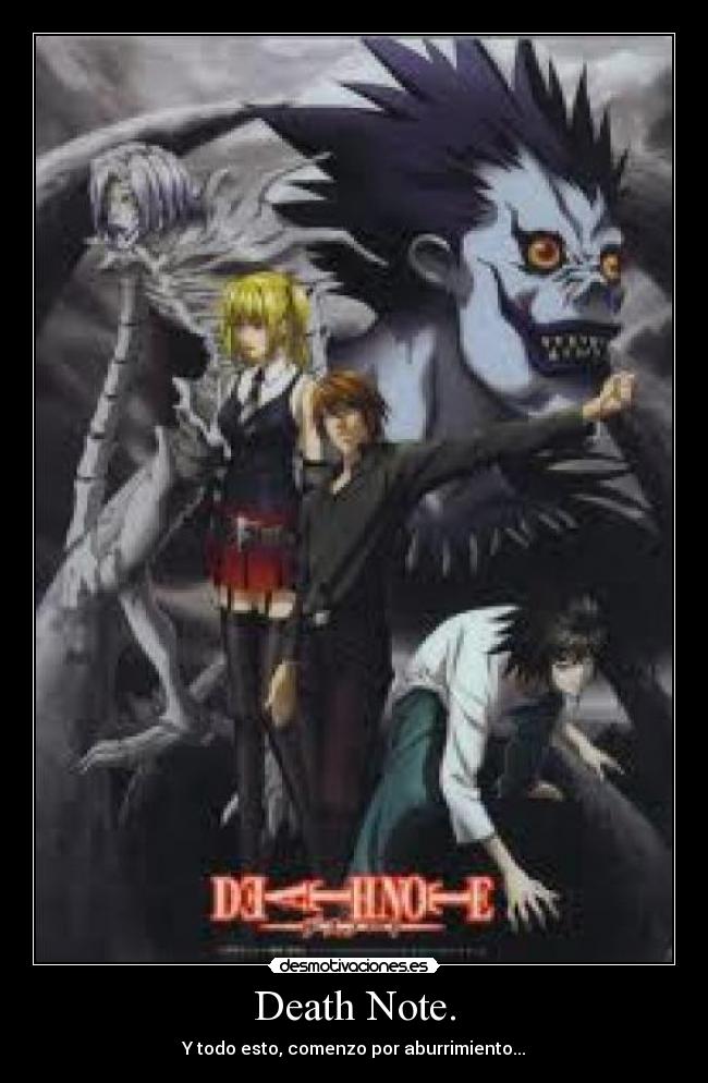 Death Note. - 