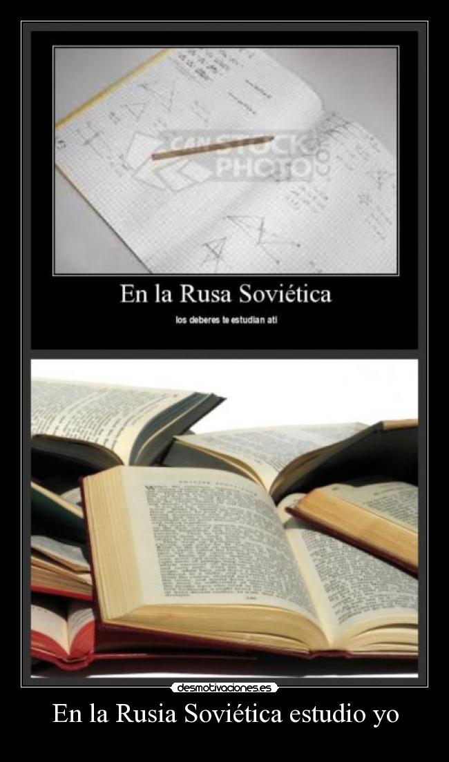 En la Rusia Soviética estudio yo - 