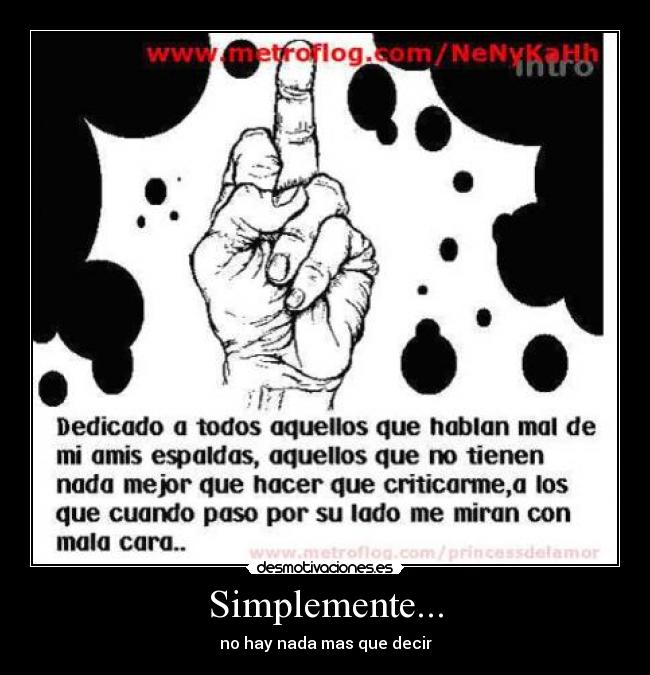 Simplemente... - 