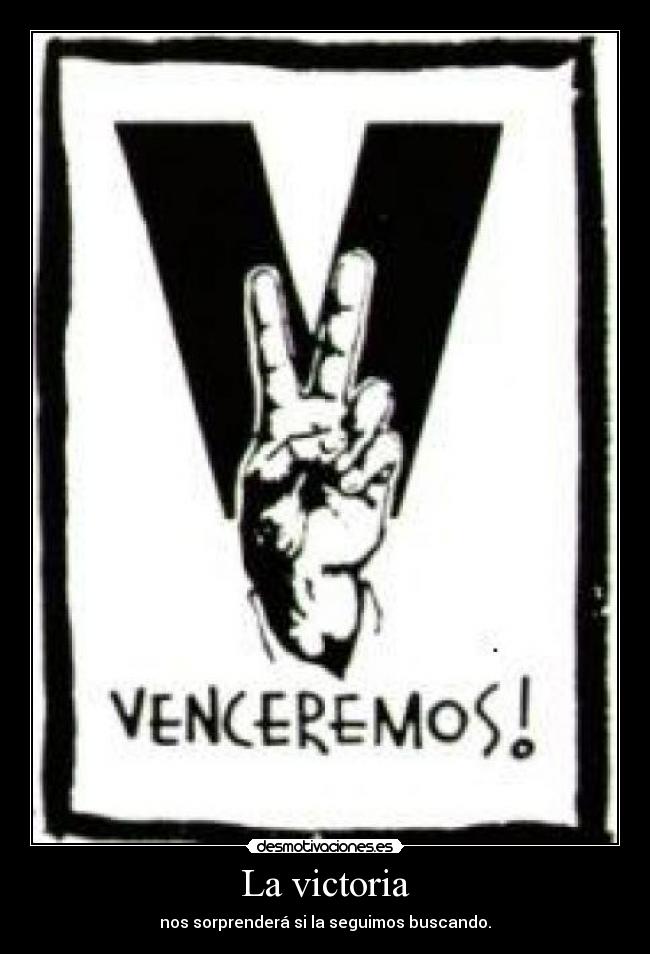 La victoria -