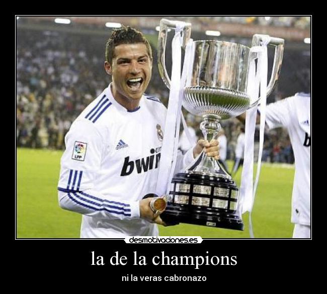 la de la champions -