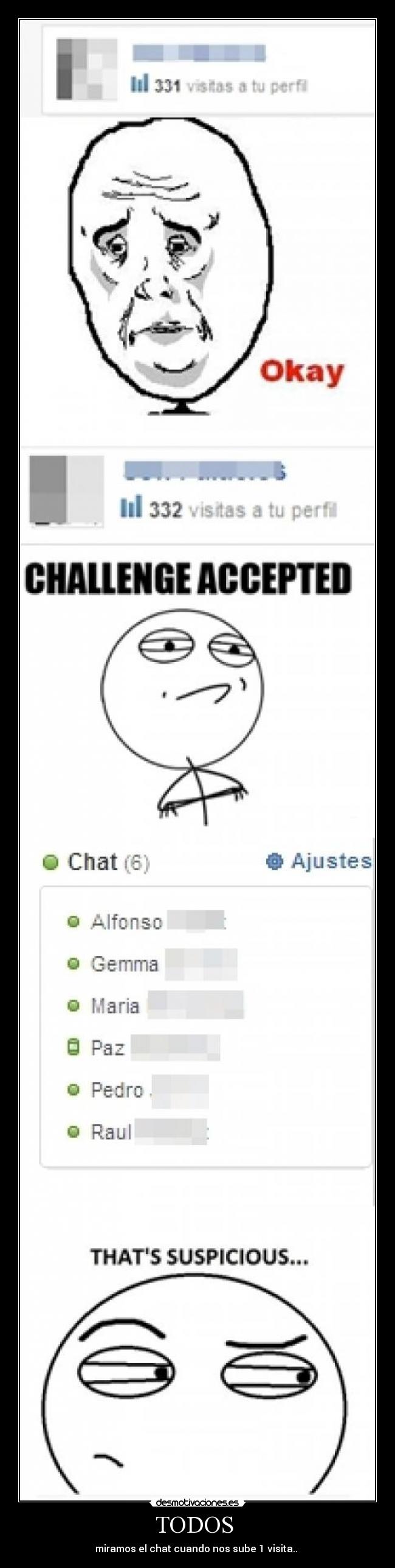 TODOS - miramos el chat cuando nos sube 1 visita..