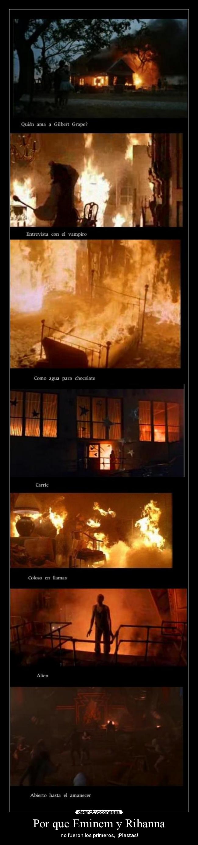 Por que Eminem y Rihanna - no fueron los primeros,  ¡Plastas!