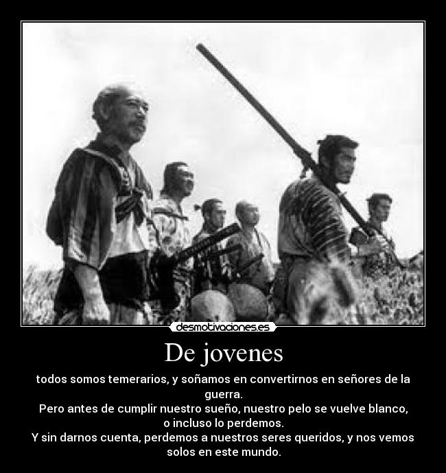 De jovenes -