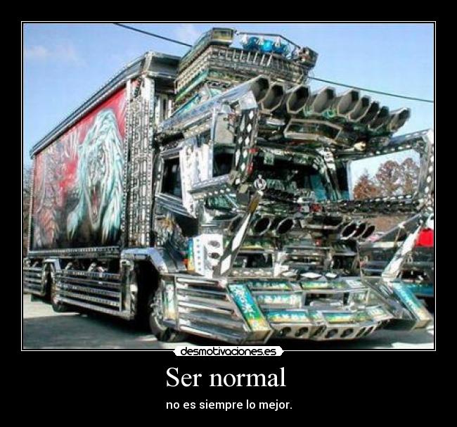 Ser normal  - 