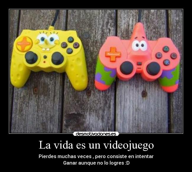 La vida es un videojuego -