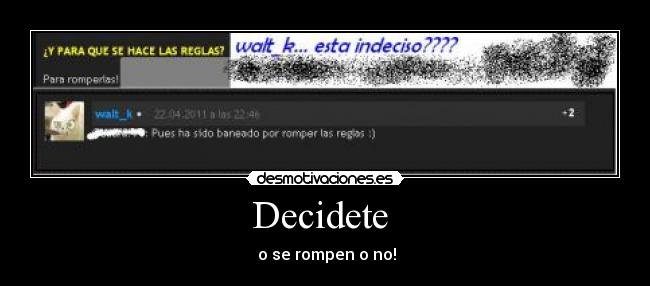 Decidete -