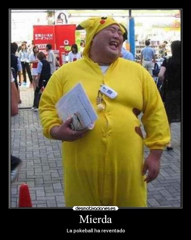 Mierda - La pokeball ha reventado