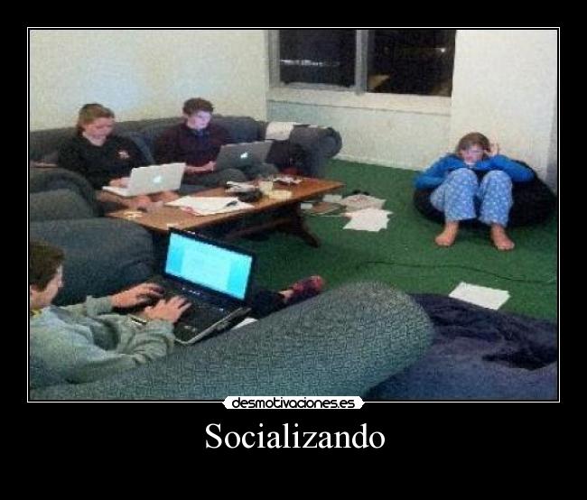 Socializando -