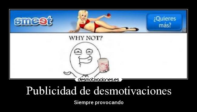 Publicidad de desmotivaciones -