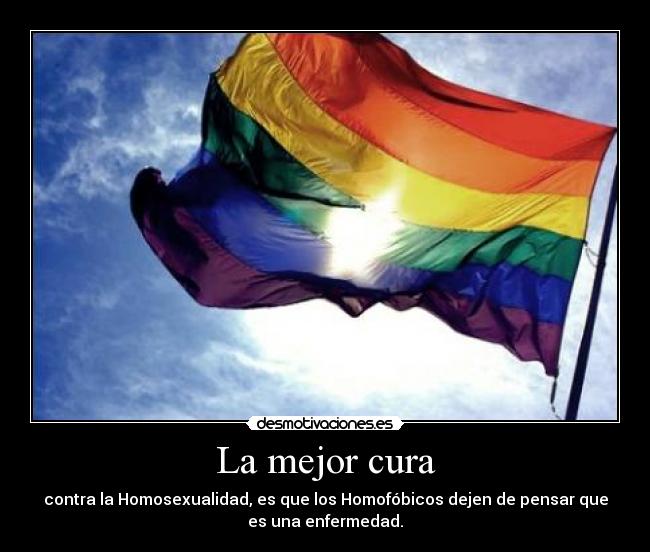 carteles homosexualidad homofobia cura enfermedad desmotivaciones