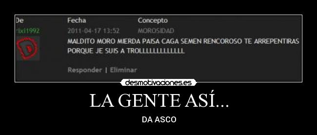 LA GENTE ASÍ... - 