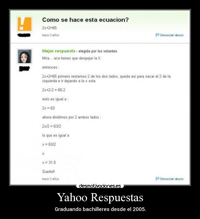 Yahoo Respuestas - 