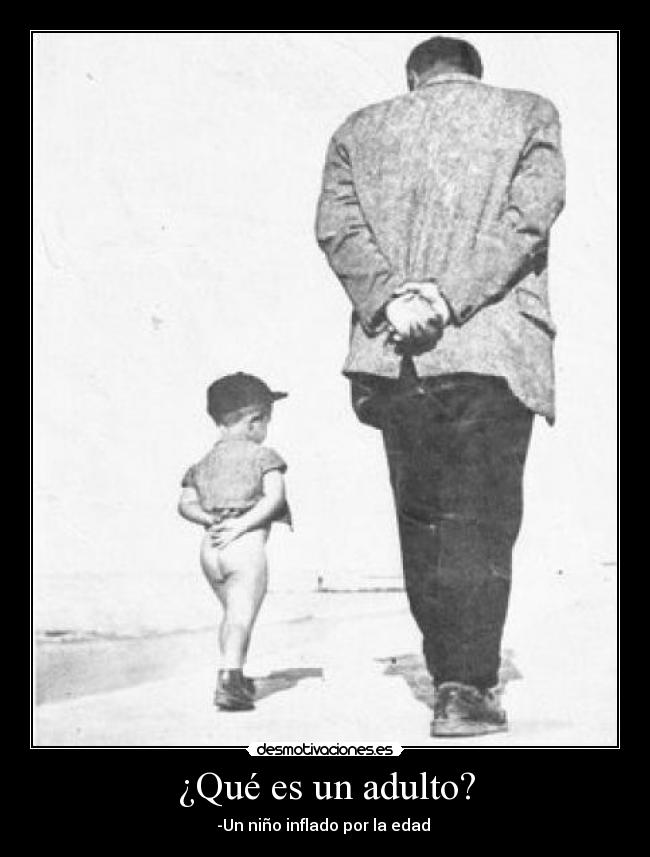 ¿Qué es un adulto? - 
