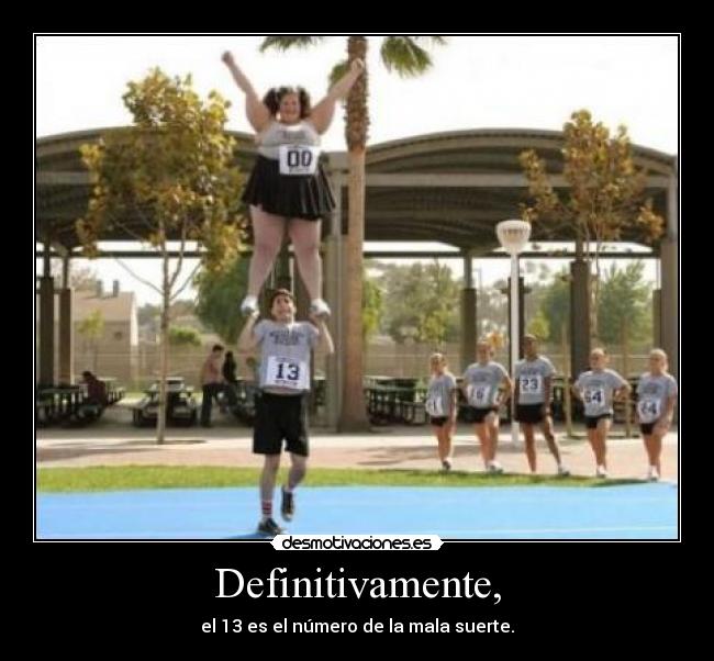 Definitivamente, -