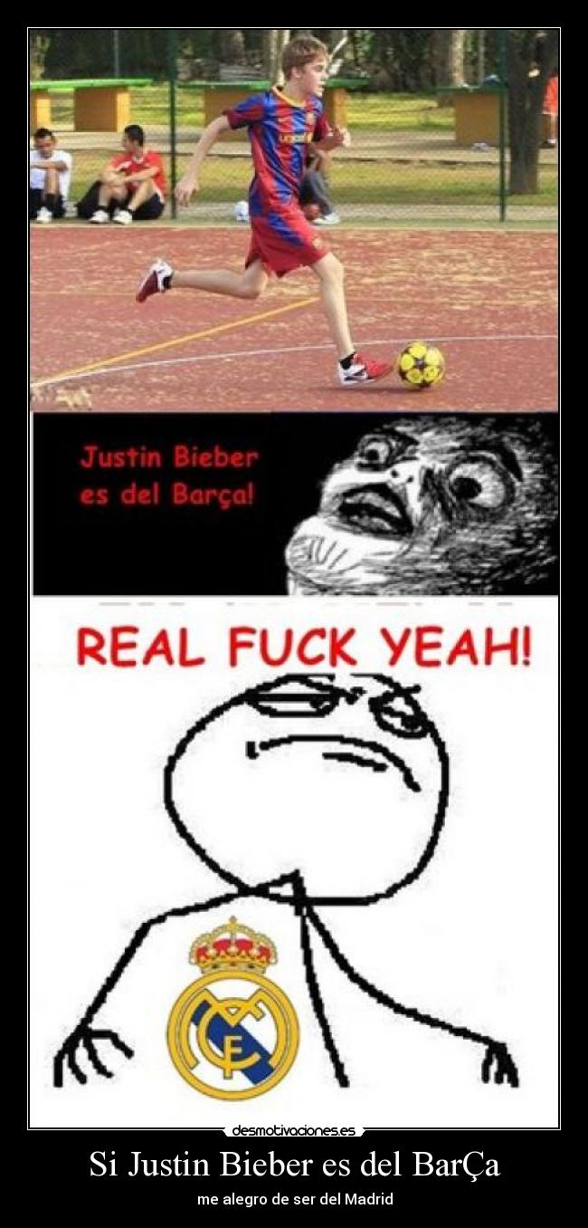 Si Justin Bieber es del BarÇa -