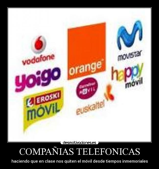 COMPAÑIAS TELEFONICAS -