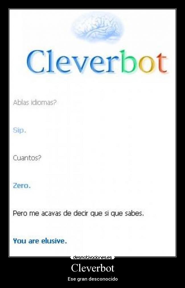 Cleverbot - Ese gran desconocido
