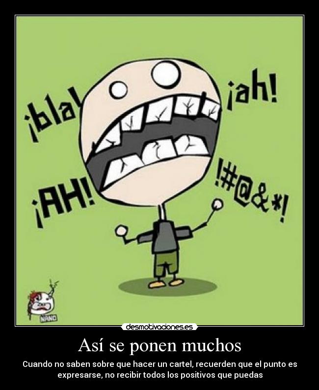 Así se ponen muchos - 