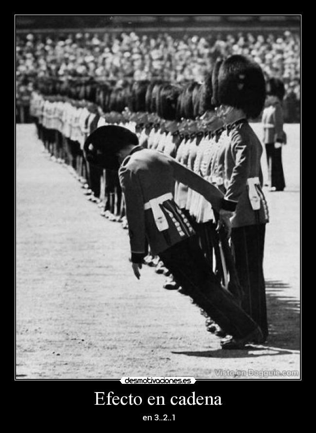 Efecto en cadena - en 3..2..1