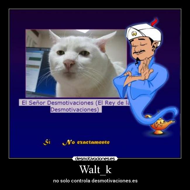 carteles wal_t akinator desmotivaciones