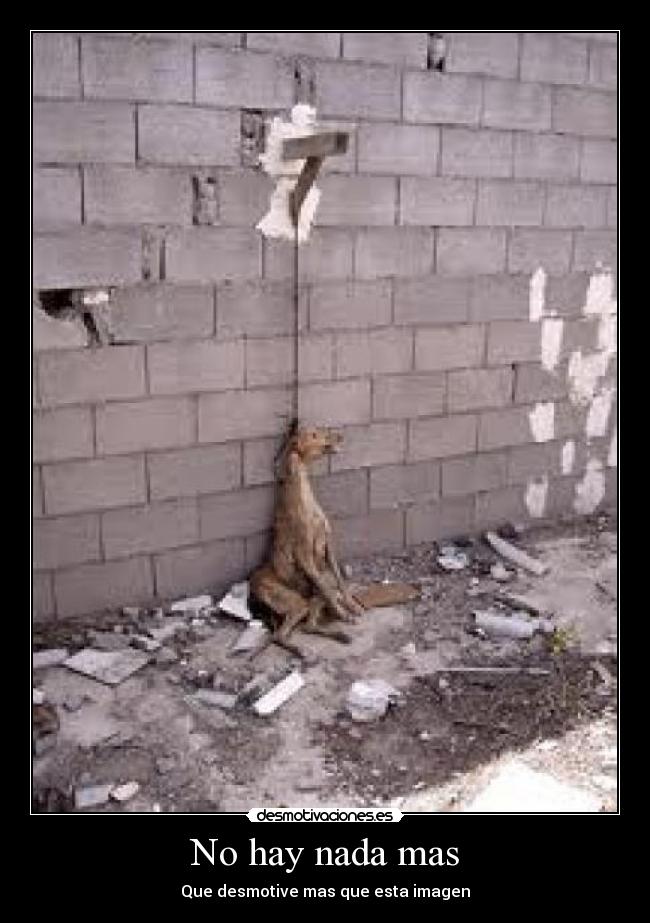 No hay nada mas - Que desmotive mas que esta imagen