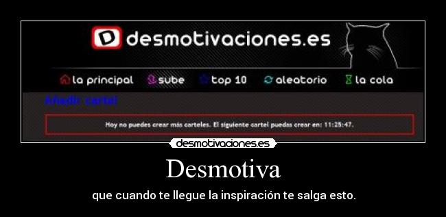 Desmotiva -