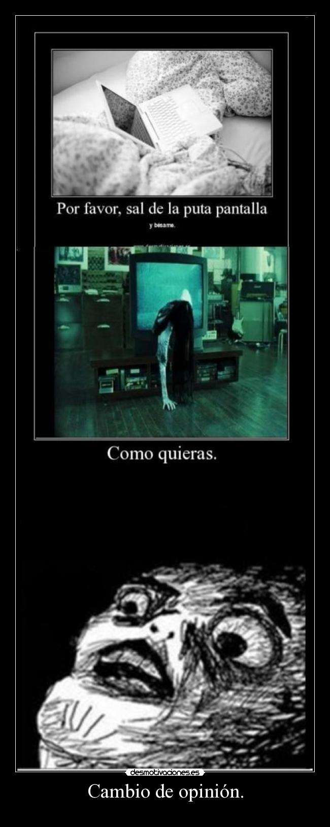 Cambio de opinión. - 