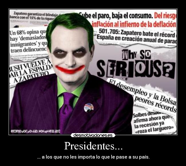 Presidentes... -