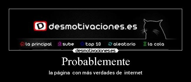 Probablemente - 