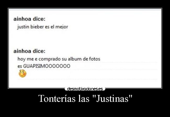 Tonterías las Justinas - 